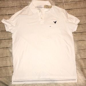 NEW AE American Eagle Vintage Fit Polo Shirt LONG